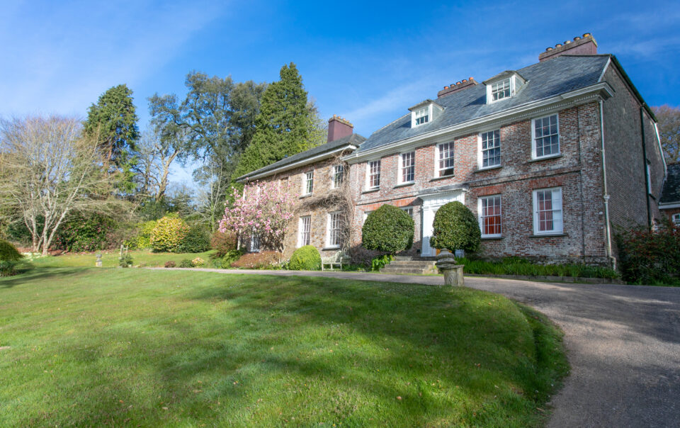 Grade II Listed Cornwall Manor House Exterior
